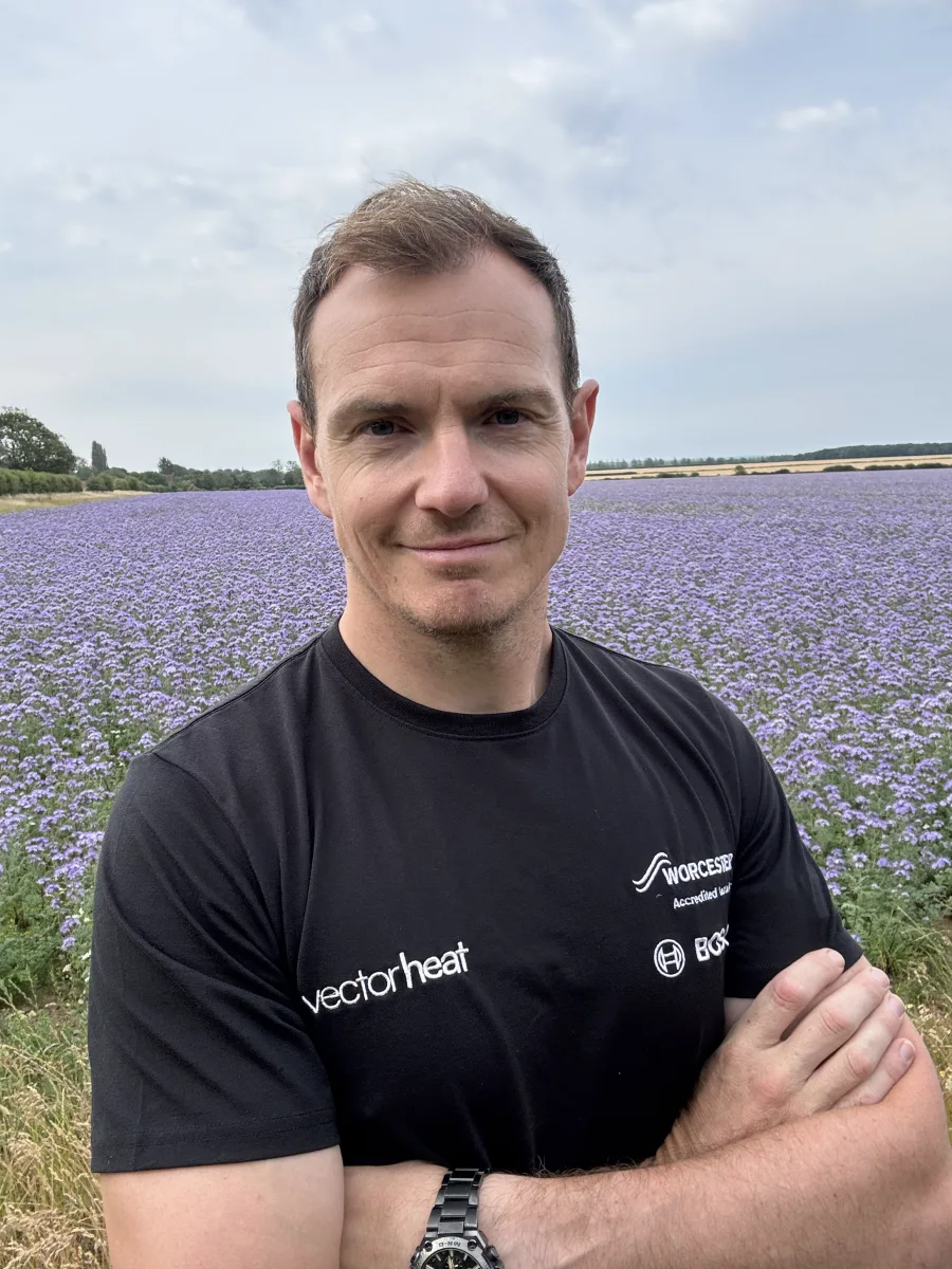 Liam Conneely, owner of Vector Heat