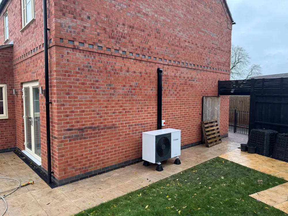 Vaillant heat pump installation in Retford